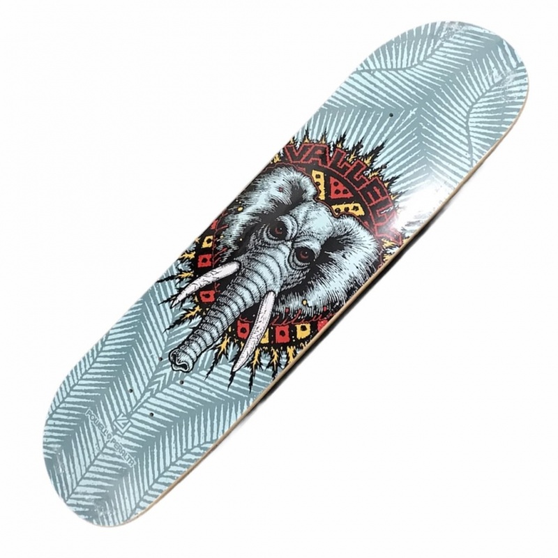 Shape Powell Peralta 8.25 Vallely Elephant Birch Cinza Claro